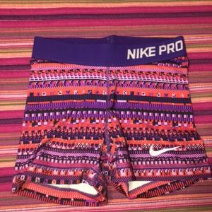 Nike Pro Pink shorts